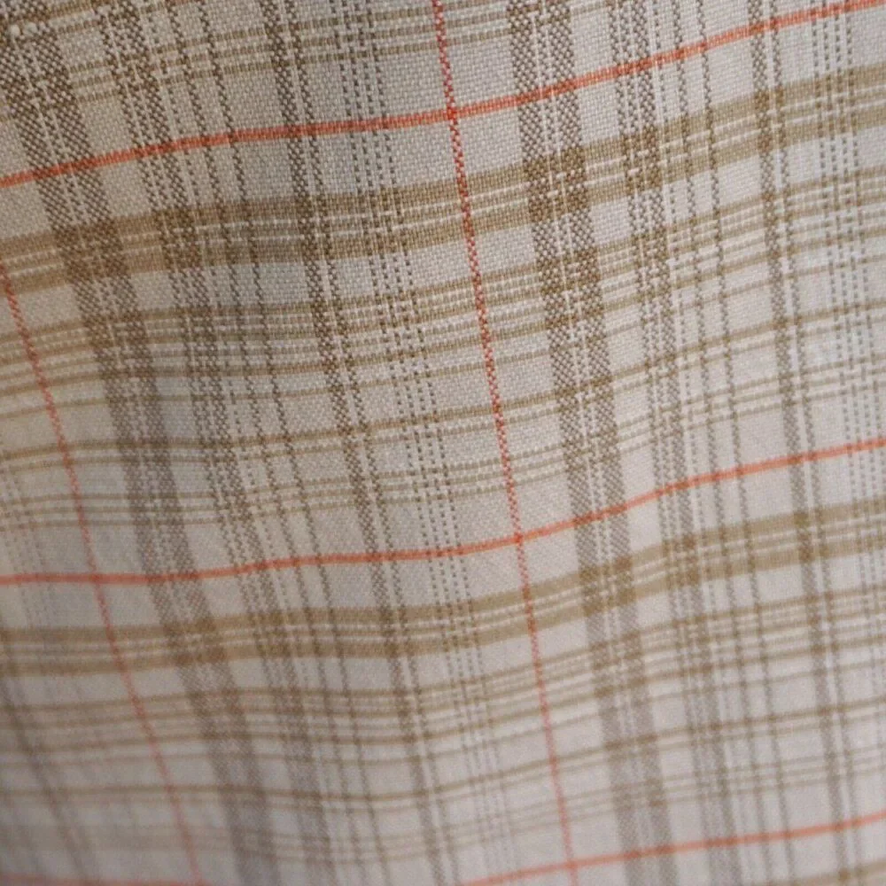 Dockers Womens Shorts Stain Defender Flat Front Plaid Stretch Size 4